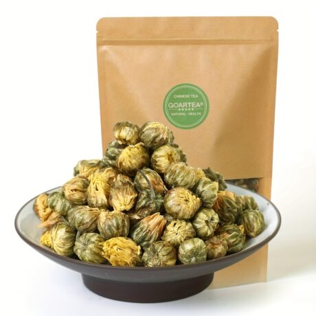 GOARTEA 8.82oz Premium Dried Chrysanthemum Tea Flowers, Loose Leaf Herbal Tea, Natural Health Fetal Chrysanthemum Bud Tea